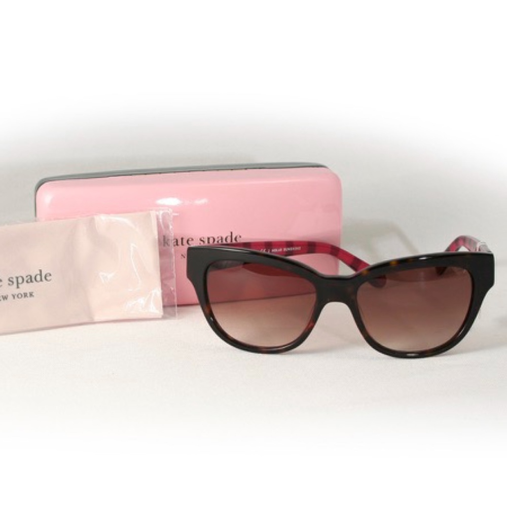 Kate Spade Sunglasses with Case and Cleaning Cloth